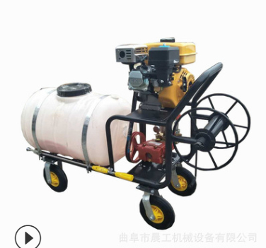 自走式手推汽油打藥機(jī) 多功能果園打藥機(jī) 高壓藥管噴藥打藥機(jī)
