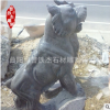廠家供應大理石石雕老虎園林景觀石雕動物擺件石材雕刻老虎