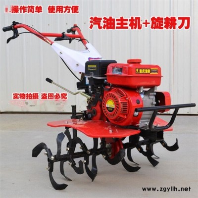 柴油動力旋耕機  手扶式汽油旋耕機  開溝培土旋耕機
